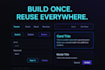 create reusable react components