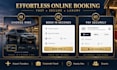 design a chauffeur limo or taxi booking website