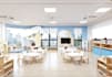 sketch modular kid playroom,classroom layout design,education interior rendering