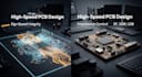 design high speed pcb layout for rf, ddr, usb, high frequency circuits