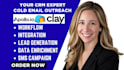 clay com instantly ai recruitment set up automation workflow clay com smartlead