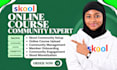 skool community setup skool community skool credit repair online course creation