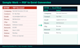 do accurate data entry, PDF to excel and web research