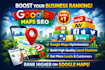 do google maps SEO and build high quality local citations for ranking