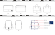 design professional handbag backpack purse suitcase and technical drawing