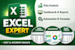 clean, format, split, merge excel data