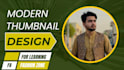 social media youtube thumbnails design