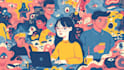 design custom doodle illustrations