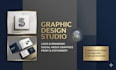 create professional graphic design business card