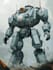 create anime style mecha robot illustrations
