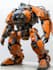 make anime style mecha robot illustrations