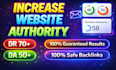increase your semrush domain authority score from 0 to 70 plus increase da