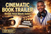 create cinematic book trailer for amazon KDP book promotion