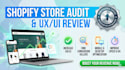 shopify store audit ux ui analysis conversion rate optimization