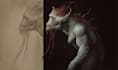 draw fantasy creatures and custom monster illustration