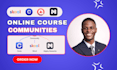 setup skool community  circle so ghl kajabi mighty networks cc360 course upload