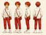 design cute childrens book characters with expression and pose sheet