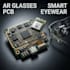 design ar glasses pcb, smart eyewear pcb and wearable electronics