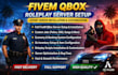 install and configure fivem qbox server with jobs, scripts and ox inventory