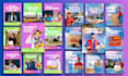 create social media content design