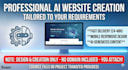 create a stunning ai landing page with source code included