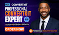 setup convertkit newsletter kit landing page convertkit email sequence expert