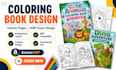 publish your coloring book interior pages and upload to amazon kpd