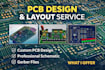 do professional can bus pcb design, automotive pcb design, ecu embedded softwar