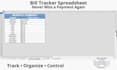 create a bill tracker spreadsheet for your finances