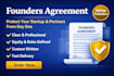 draft a founders agreement for startups and business partners