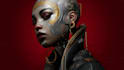 design stunning sci fi portrait art
