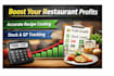 setup restaurant pos system menu and food costing