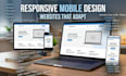 design a responsive website using HTML CSS javascript