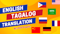 provide professional, fast and accurate translation