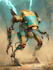 draw anime style mecha robot illustrations