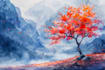 paint a beautiful watercolour illustration