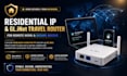 setup residential IP VPN and configure glinet travel router for remote work
