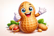 create 3d food mascot avatar burger pizza peanut character