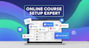 do thinkific, kajabi, learnworld course and online course website setup