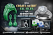 create or edit stl model for 3d printing jewelry cad design rendering 3mf
