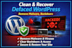 fix hacked wordpress site, malware removal, backdoor cleanup and security