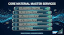configure sap material master data for raw materials and finished goods