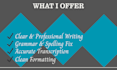 edit and improve your content for clarity