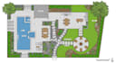 design 2d landscape plans, master layouts, and backyard spaces
