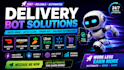 create doordash bot, amazon driver bot, instacart bot, uber bot spark driver bot