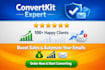 build convertkit email automation and high converting funnels