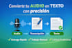 transcripción de audio a texto en español