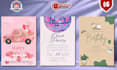design elegant wedding, birthday or party invitation card