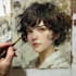 make artistic oil painting art