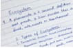 write clean handwritten assignments